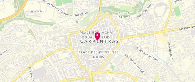 Plan de Accueil de loisirs Ecole Maternelle De Carpentras, Place Maurice Charretier, 84200 Carpentras