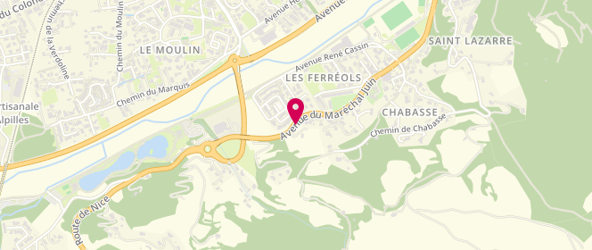 Plan de Accueil périscolaire-Ecole Primaire Les Ferreols, 2 Avenue Marechal Juin, 04000 Digne-les-Bains