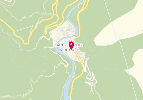 Plan de Accueil de loisirs saint Sauveur Sur Tinée (Alsh), 14 Route de l'Armourier, 06420 Saint-Sauveur-sur-Tinée
