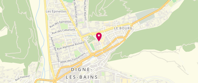 Plan de Accueil périscolaire-Ecole Primaire Paul Martin, 8 Avenue Paul Martin, 04000 Digne-les-Bains