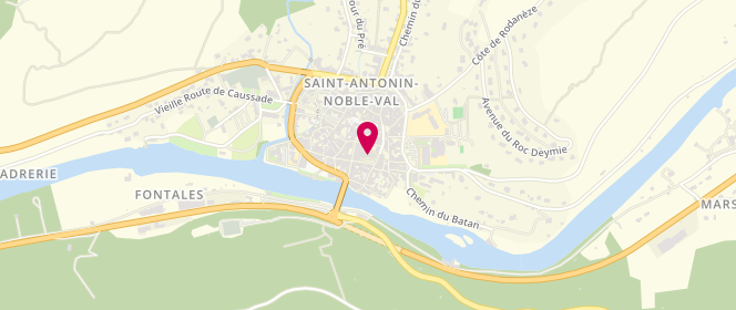 Plan de Accueil de loisirs - Alsh Intercommunal Site De saint Antonin, Ecole Élémentaire, 82140 Saint-Antonin-Noble-Val
