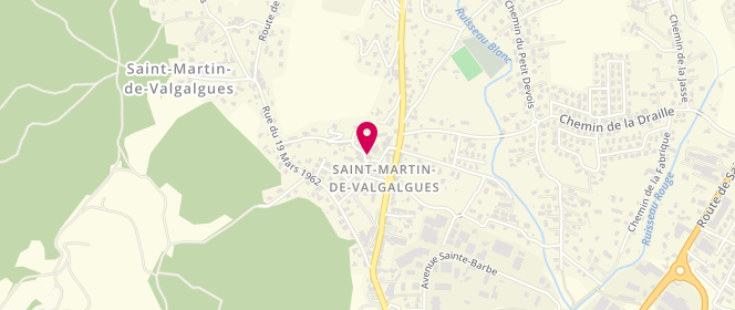Plan de Accueil de loisirs Animalin, Aire le Roucan, 30520 Saint-Martin-de-Valgalgues