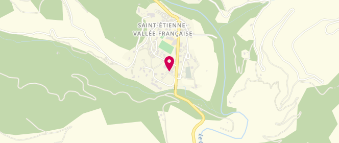 Plan de Accueil de loisirs Méli-Mélo, Ecole Maternelle, 48330 Saint-Étienne-Vallée-Française