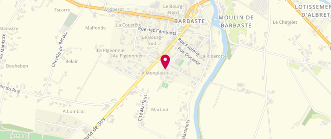 Plan de ALP de Barbaste, 26 Boulevard Jean-Jacques Rousseau, 47230 Barbaste
