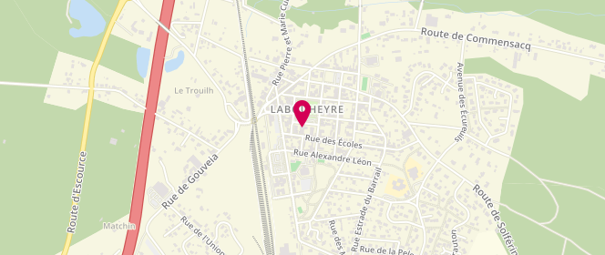 Plan de Accueil de loisirs Juniors de Labouheyre, Mairie de Labouheyre, 40210 Labouheyre