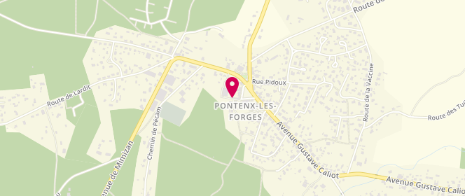 Plan de Accueil de loisirs périscolaire et extrascolaire de Pontenx les Forges, 84 Place Charles de Gaulle, 40200 Pontenx-les-Forges