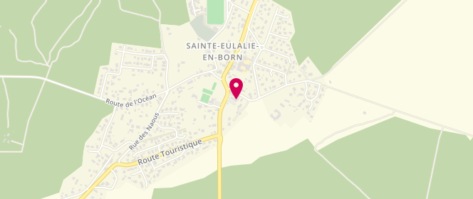 Plan de Accueil de loisirs périscolaire et extrascolaire de Saint Eulalie en Born, 81 Rue du Lavoir, 40200 Sainte-Eulalie-en-Born