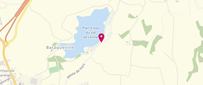 Plan de Accueil de loisirs Association Baraquadabra, Route de Vors, 12160 Baraqueville