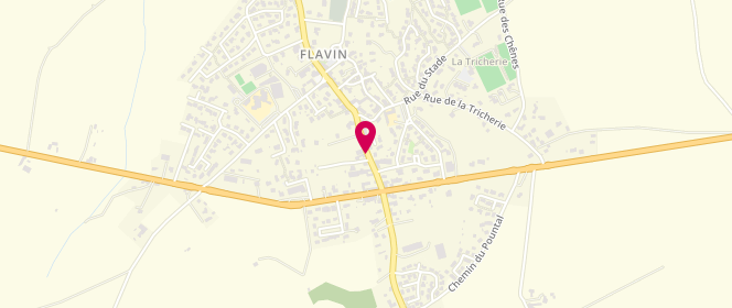 Plan de Familles Rurales Flavin, Avenue de la Baraque, 12450 Flavin
