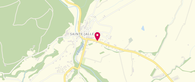 Plan de Accueil de loisirs l'Art et la Craie, 135 Route de Saint Sauveur, 26110 Sainte-Jalle