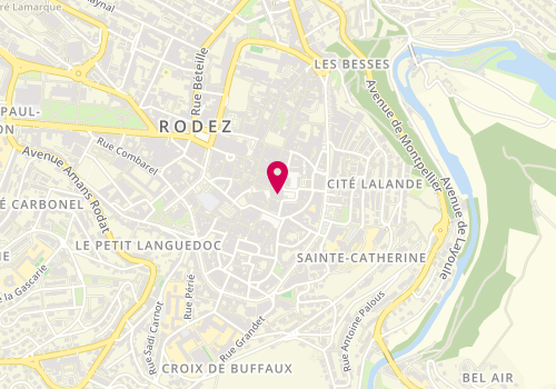 Plan de Francas De Rodez/ La Petite Récrée De saint Eloi, Rue Mdq de Saint Eloi Rue Louis Dausse, 12000 Rodez