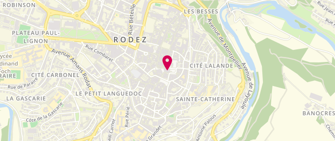 Plan de Centre la Vignole (66) / Centre le Rouergue (17), Rue Pierre Carrère Pac d'Activités la Gineste, 12000 Rodez