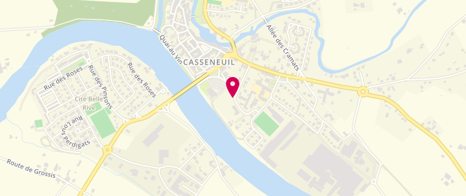 Plan de Centre de loisirs, Chemin Pascalet, 47440 Casseneuil
