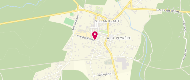 Plan de Accueil périscolaire Et extrascolaire - Villandraut, 1 Rue des Écoles, 33730 Villandraut
