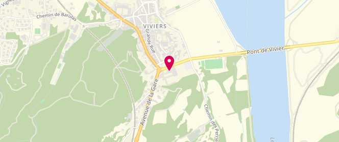 Plan de Accueil de loisirs Alpev, parc de la Mairie, 07220 Viviers