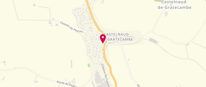 Plan de Alp Castelnaud de Gratecambe, Ecole, 47290 Castelnaud-de-Gratecambe