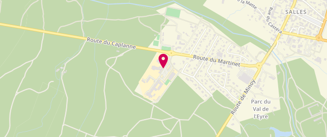 Plan de Accueil de loisirs 3/6 Ans - École Maternelle Rive Gauche, 24 Route du Martinet, 33770 Salles