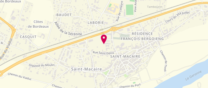 Plan de Accueil périscolaire, 15 Rue de Verdun, 33490 Saint-Macaire