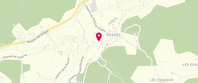 Plan de Accueil périscolaire de Prades, Le Village, 07380 Prades