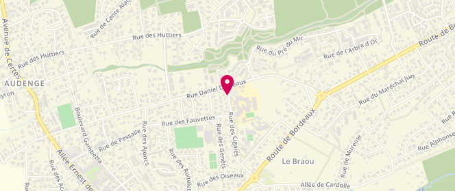 Plan de Accueil de loisirs école maternelle, 14 Rue des Cigales, 33980 Audenge