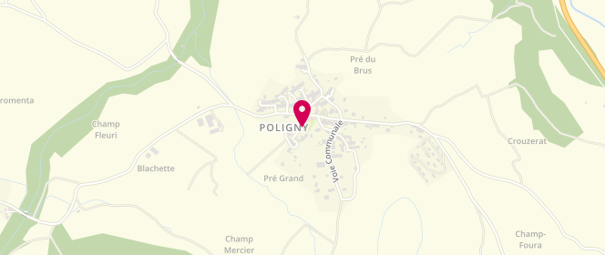 Plan de Accueil de loisirs périscolaire Commune De Poligny, L'École le Village, 05500 Poligny