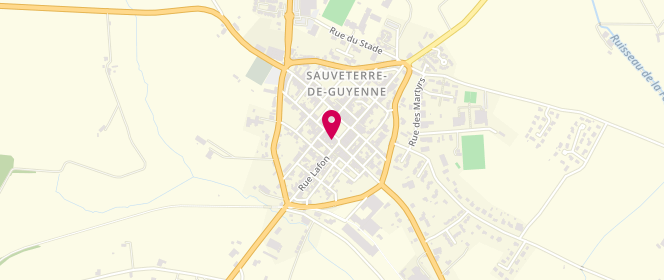 Plan de Accueil périscolaire de Sauveterre de Guyenne, 28 Place de la République, 33540 Sauveterre-de-Guyenne