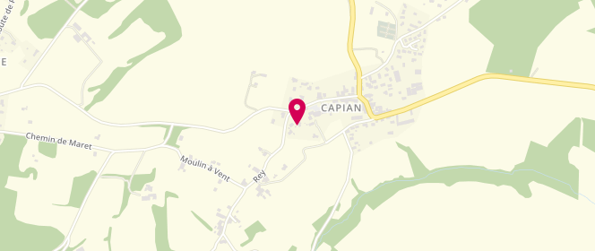 Plan de Accueil périscolaire - Sirpep Capian, 20 Route de Langoiran, 33550 Capian