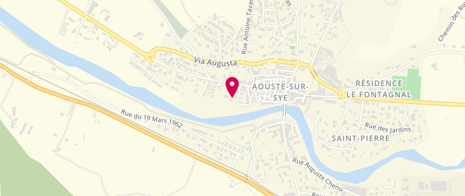 Plan de Accueil de loisirs Mjc - centre social Nini Chaize-Piégros-la-Clastre, 6 Rue Gustave Gresse, 26400 Aouste-sur-Sye