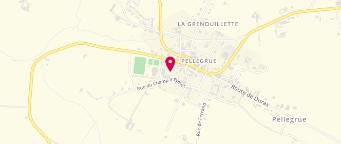 Plan de Accueil périscolaire de Pellegrue, 2 Rue des Ecoles, 33790 Pellegrue