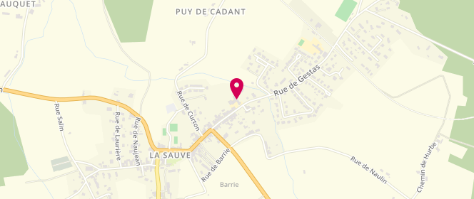 Plan de Accueil périscolaire - Ecole De La Sauve, 35 Rue du Gestas, 33670 La Sauve