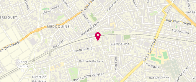 Plan de Scouts et Guides de France - Groupe Talence, 56 Avenue Sainte Marie, 33400 Talence