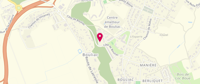 Plan de Accueil périscolaire - Bouliac, 1 Avenue du Domaine de la Vialle, 33270 Bouliac