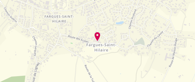 Plan de Accueil périscolaire Matin, 25 Route des Écoles, 33370 Fargues-Saint-Hilaire