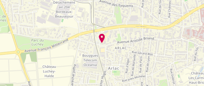 Plan de Accueil périscolaire - Marcelin Berthelot Élémentaire, 115 Avenue Aristide Briand, 33700 Mérignac