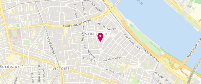 Plan de Accueil périscolaire - Menuts Maternelle, 70 Rue des Menuts, 33000 Bordeaux