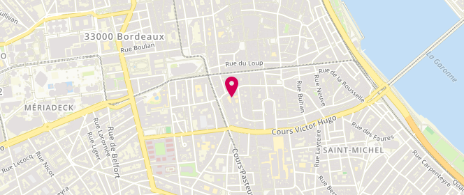 Plan de Accueil périscolaire - Centre D'animation saint Pierre/Paul Bert, 3 Rue Paul Bert, 33000 Bordeaux