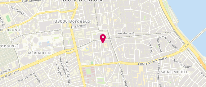 Plan de Sevigne Bordeaux, 8 Rue des Palanques, 33000 Bordeaux