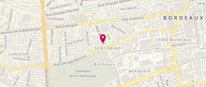 Plan de Accueil de loisirs - Union Saint Bruno, 49 Rue Brizard, 33000 Bordeaux