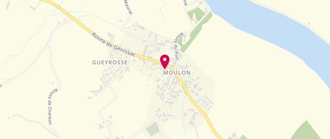 Plan de Accueil périscolaire - Moulon, 77 Route de Genissac, 33420 Moulon