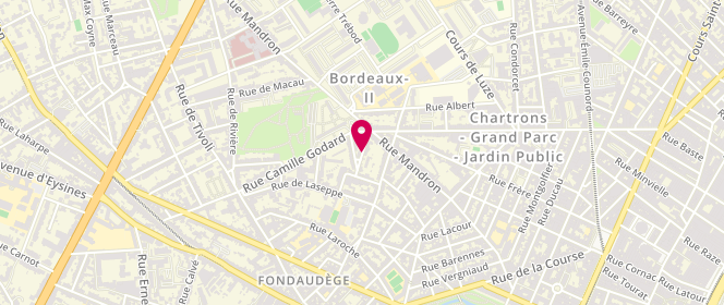 Plan de Accueil de loisirs Vacances Sportives, Rue Ferdinand de Lesseps, 33000 Bordeaux