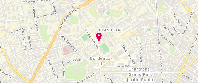Plan de Accueil Loisirs - Centre D'animation Du Grand Parc, 36 Rue Robert Schuman, 33300 Bordeaux