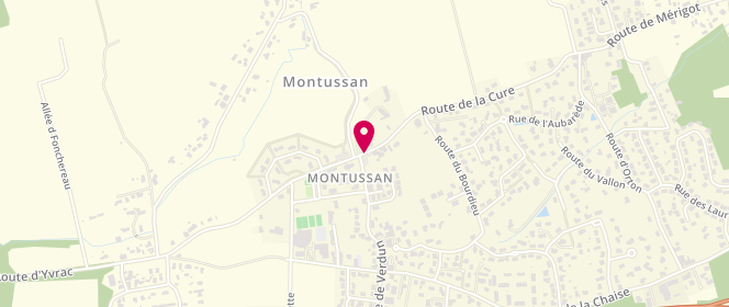 Plan de extrascolaire Montussan, 1 Place Pierre de Brach, 33450 Montussan