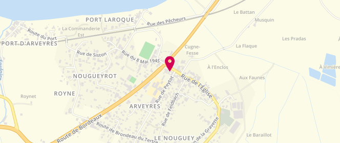Plan de Scouts et Guides de France - Groupe Libourne, 7 Rue Auguste Lemeland Port du Noyer, 33500 Arveyres