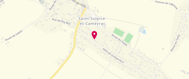 Plan de Accueil de loisirs, 20 Bis Allée de la Pépinière, 33450 Saint-Sulpice-et-Cameyrac