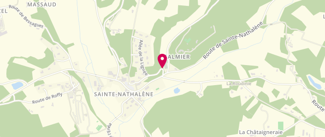 Plan de Centre Enéa Loisirs, Le Bourg, 24200 Sainte-Nathalène