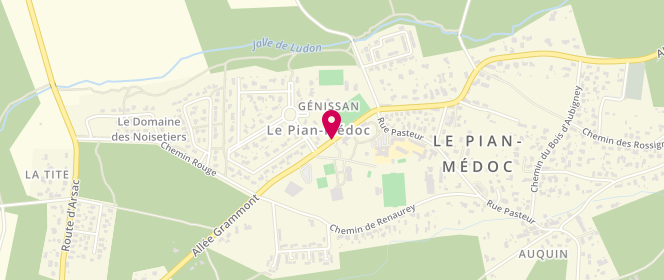 Plan de Accueil Peri Et Extra - Le Pian Bourg, 1 Allée Grammont, 33290 Le Pian-Médoc