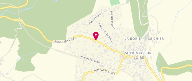 Plan de Accueil de loisirs Ville Auvergne Velay Sud Bains Solignac, Route du Puy, 43370 Solignac-sur-Loire
