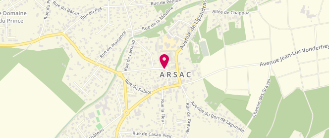 Plan de Accueil de loisirs Actions Jeunes, 26 Rue de l'Abbé Frémont, 33460 Arsac