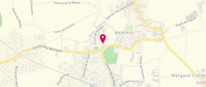 Plan de Accueil périscolaire Margaux, 21 Bis Cours Pey-Berland, 33460 Margaux-Cantenac
