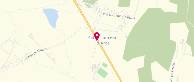 Plan de Accueil périscolaire Mairie de saint Laurent d'Arce, 43 Route des Faurès, 33240 Saint-Laurent-d'Arce